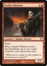 Dark Ascension Markov Warlord MTG Magic the Gathering NM