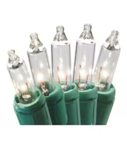 GE String-A-Long 300CT Clear Incandescent Christmas String Lights GREEN Wire - Picture 5 of 12