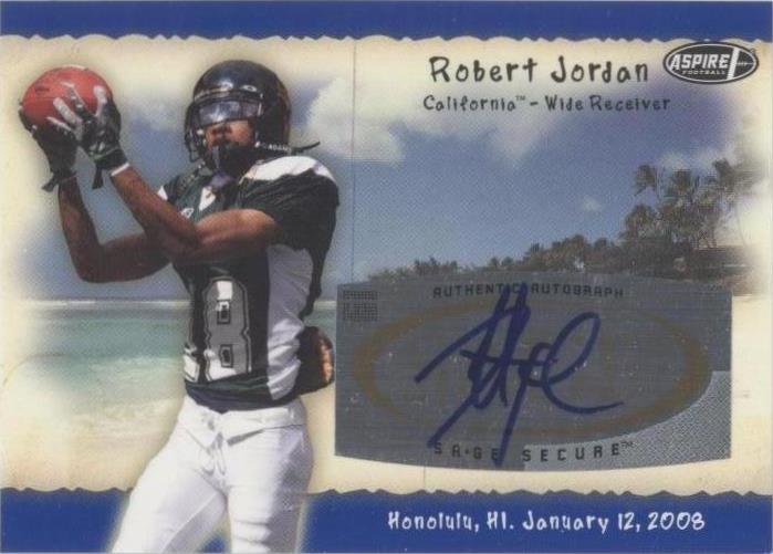 2008 SAGE Aspire Robert Jordan #H10 - 1 of 2