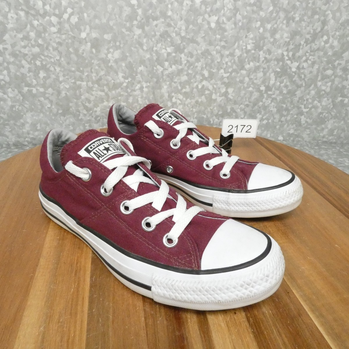 CONVERSE Chuck Taylor All Star バーガンディ Converse Chuck Taylor All Star High-Top Sneaker - Maroon