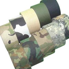 1Pc Camouflage Self-Cling Tape Roll - Waterproof Camo Fabric Wrap 2 x 196 Inch