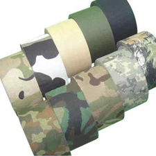 1Pc Camouflage Self-Cling Tape Roll - Waterproof Camo Fabric Wrap 2 x 196 Inch
