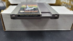 ROGER CLEMENS' MVP BASEBALL NINTENDO NES VIDEO GAME NO BOX OR MANUAL