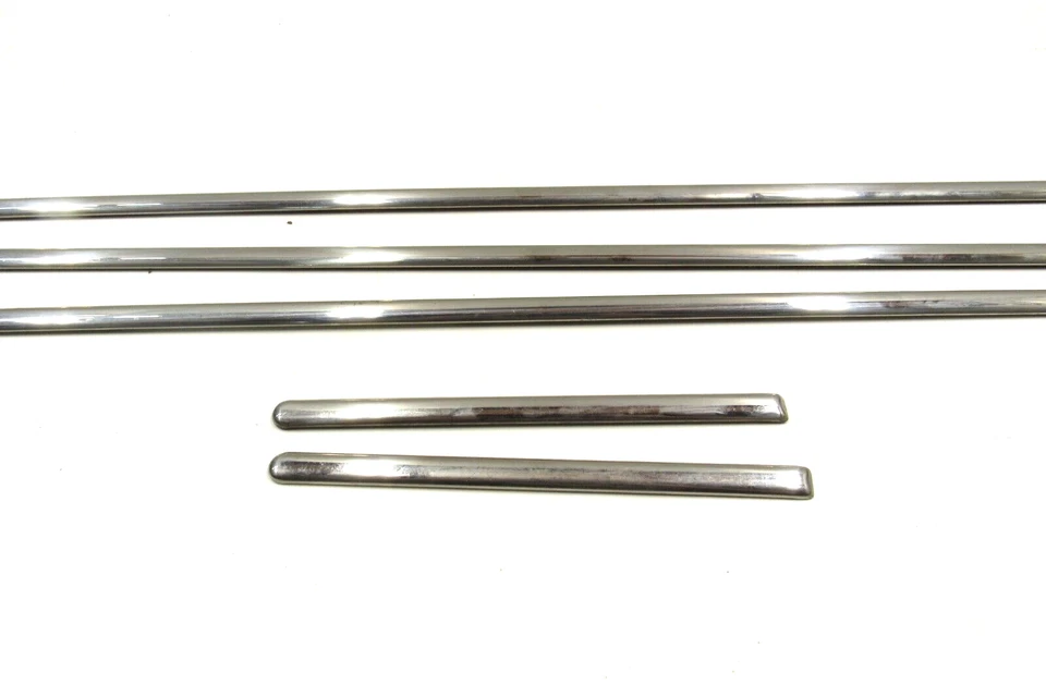 Jaguar XJ6 1995-97 VDP X300 LWB carrocería puerta delantera trasera moldura exterior cromada Foto 3 de 4