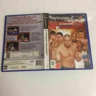 K-1 Premium Dynamite!! PS2 PAL European English CIB - Bild 1 von 2
