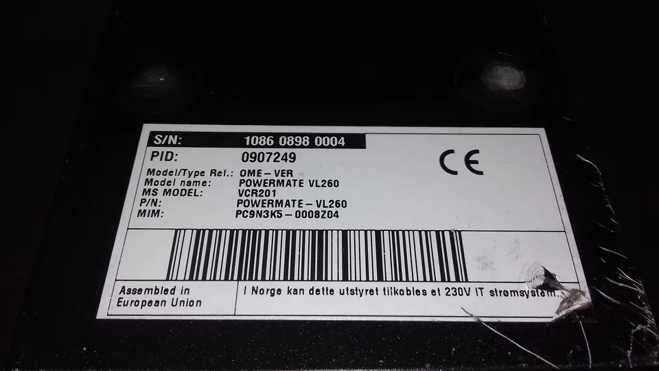 Ordenador PC NEC Powermate VL260 Intel Pentium D 820 @2.8 GHz 2GB RAM 40GB HDD - Imagen 3 de 3