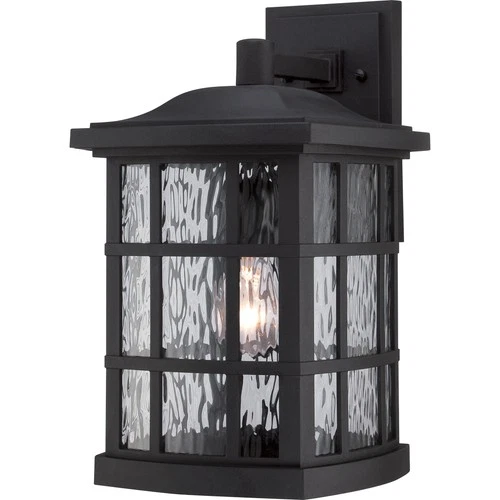 Quoizel SNN8409K Stonington Outdoor Lantern in Mystic Black - Picture 1 of 4