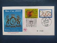 Enveloppe Premier Jour Timbre Meilleur Vœux N° 3259/3291 Oblitéré Paris 1999
