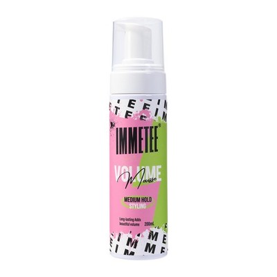 immetee Volumizing Mousse for Fine Hair,Lightweight & Long Lasting,Frizz
