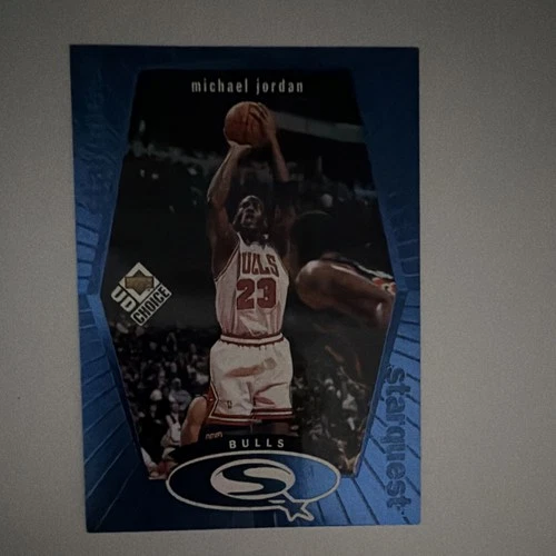Upper Deck Choice 1998-99 Michael Jordan Bulls Starquest SQ10 Basketball Card