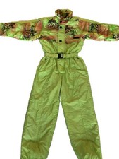 Tuta da sci vintage anni 80 uomo GigiRizzi tutto in uno taglia vita 28/30” #359