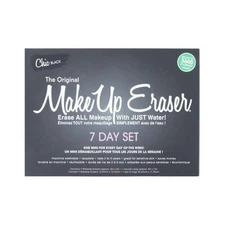 The Original MakeUp Eraser Chic Black 7-Day Set, Reusable Makeup Remover Cloth