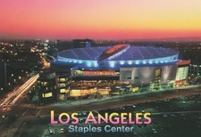 NBA Los Angeles Lakers NHL L.A. Kings WNBA Sparks Staples Center 5x7 Postcard #1