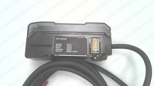 KEYENCE CZ-V22AP, DIGITAL RGB SENSOR, AMPLIFIER UNIT, EXPANSION UNIT, NE #342237 - Picture 3 of 5
