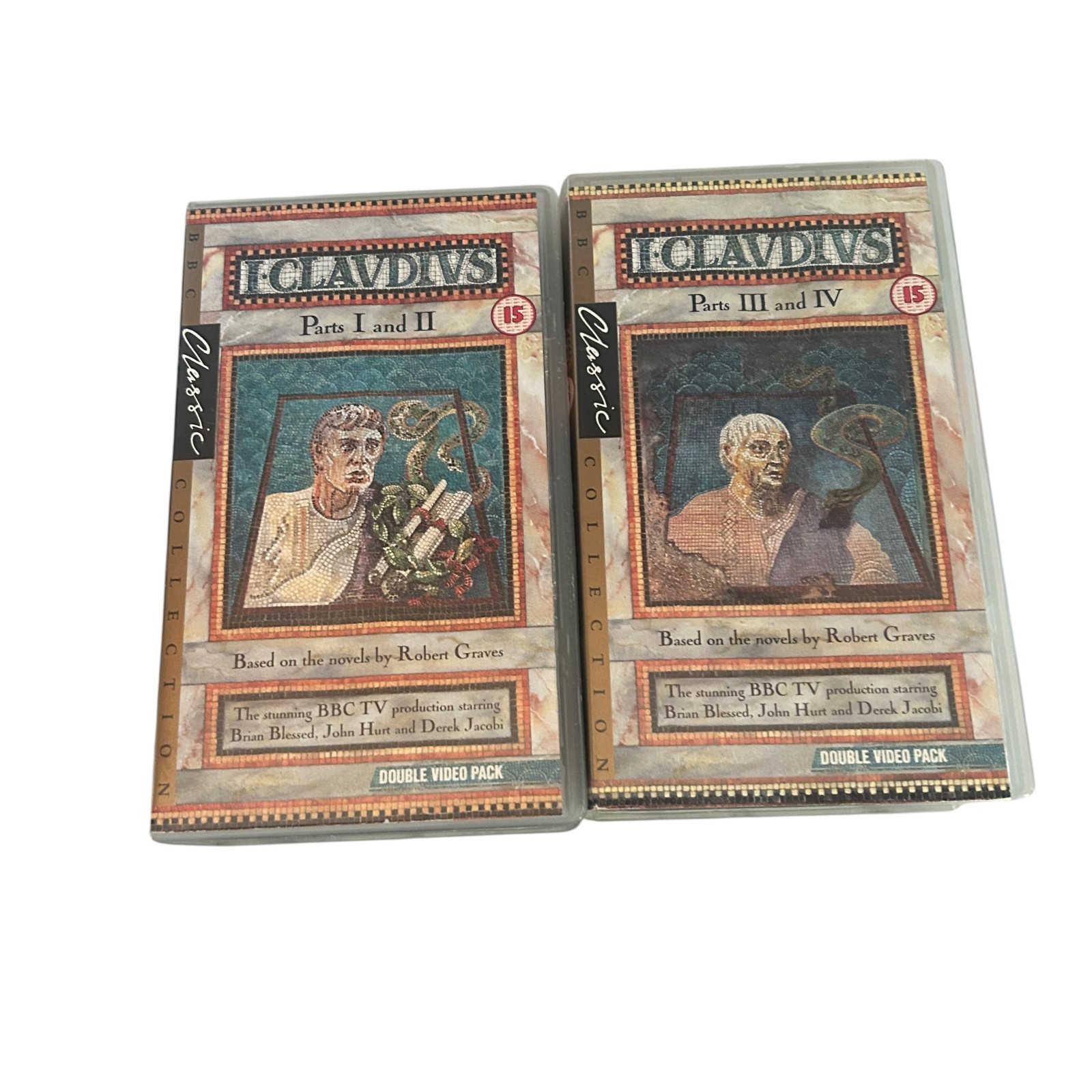 I Claudius VHS Video BBC Classic Derek Jacobi John Hurt Historical Drama