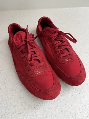 PRADA Collapse Mixed Media Low Top Sneaker UK 7/Men's US 8/Women's