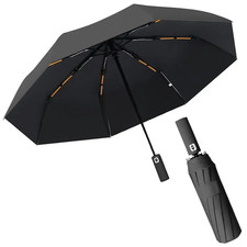 16/24-Bone Automatic Folding Umbrella Windproof UV Protection Lightweight