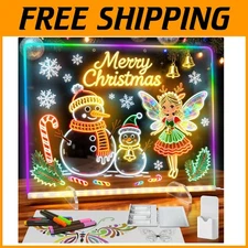 LED Glow Drawing Board for Kids