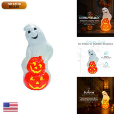 Union Products 56480 60-Watt Light Up Ghost And Pumpkin Halloween Outdoor