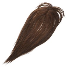 Light Brown Hair Topper for Women Lightweight Durable Synthetic Hair