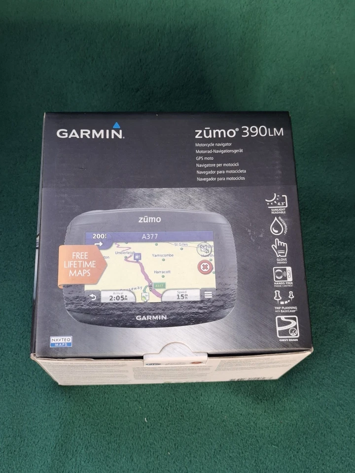 Garmin zūmo 390LM Motorrad-Navigator - Bild 2 von 4