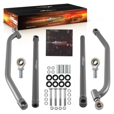 REAR UPPER & LOWER RADIUS RODS BAR SET KIT FOR POLARIS RZR 1000 XP 4 EPS 2016