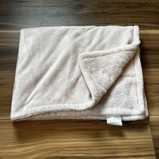 SL S L Home Fashions Solid Plain Pink Baby Girl Blanket Plush Soft Thick Furry