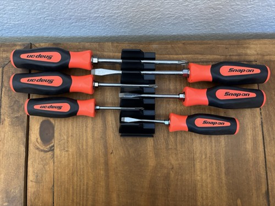 #ad #ad snap on tools combination screwdriver set orange soft grip new USA SGDX60B $145.00