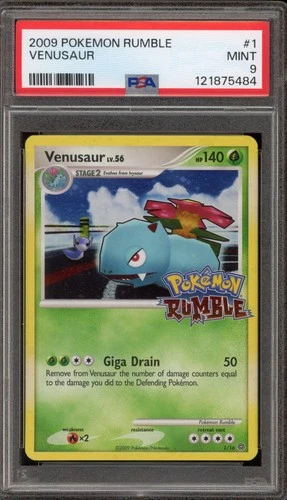 Pokemon Venusaur Rumble #1 PSA 9 Mint