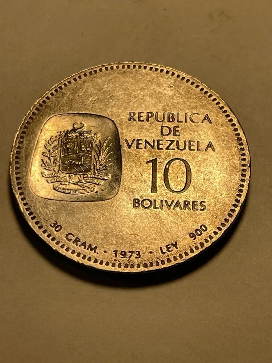 ★ベネズエラ 10ボリバル 銀貨(1973年) 1973 Venezuelan Coins for sale | eBay
