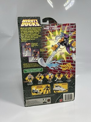 NEW Mighty Ducks Street Patrol Ice Strike Duke L'Orange Figure