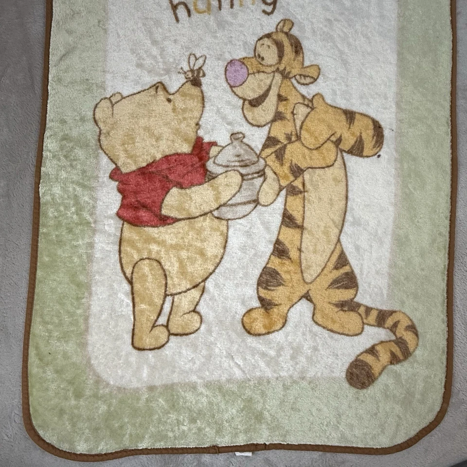 Manta de bebé Winnie The Pooh Tigger H para Hunny de felpa polar de colección suave abeja Foto 4 de 4