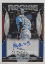 2019 Panini Prizm Rookie Red White & Blue 48/50 Gabriel Guerrero #RA-GG Auto 3hd