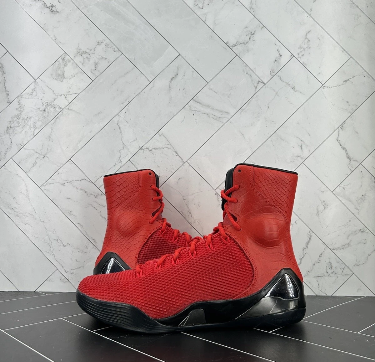Preços baixos em Nike Kobe 9 KRM EXT High Red Mamba | eBay
