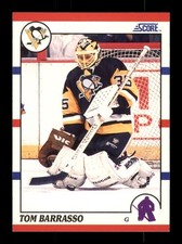  1990 Tom Barrasso 121 Penguins Score 35 Hockey Sports Trading Card TC