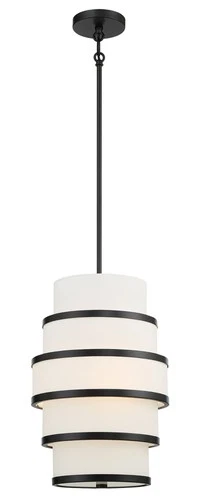 Minka Lavery 2441 Cascade 3 Light 12"W Pendant - Coal - Picture 7 of 9