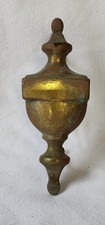Vintage large BRASS Decor Upcycle Salvage DIY Hardware Org Patina