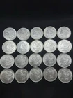 Lot of 20 peace silver dollars