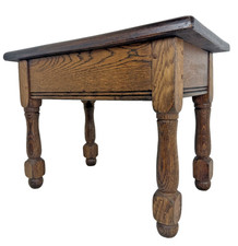 Vintage Solid Oak Table