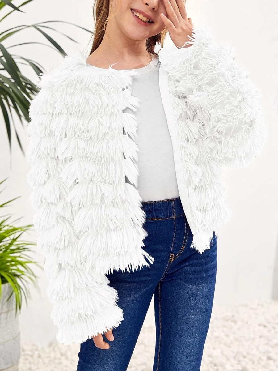 Girls open front clearance cardigan