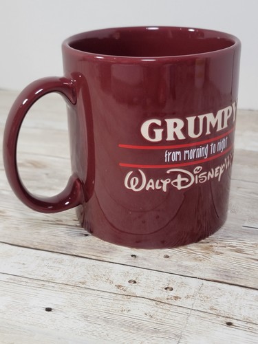 Disney Grumpy Morning To Night Coffee Tea Mug Cup Snow White Large XL Size - Picture 7 of 11