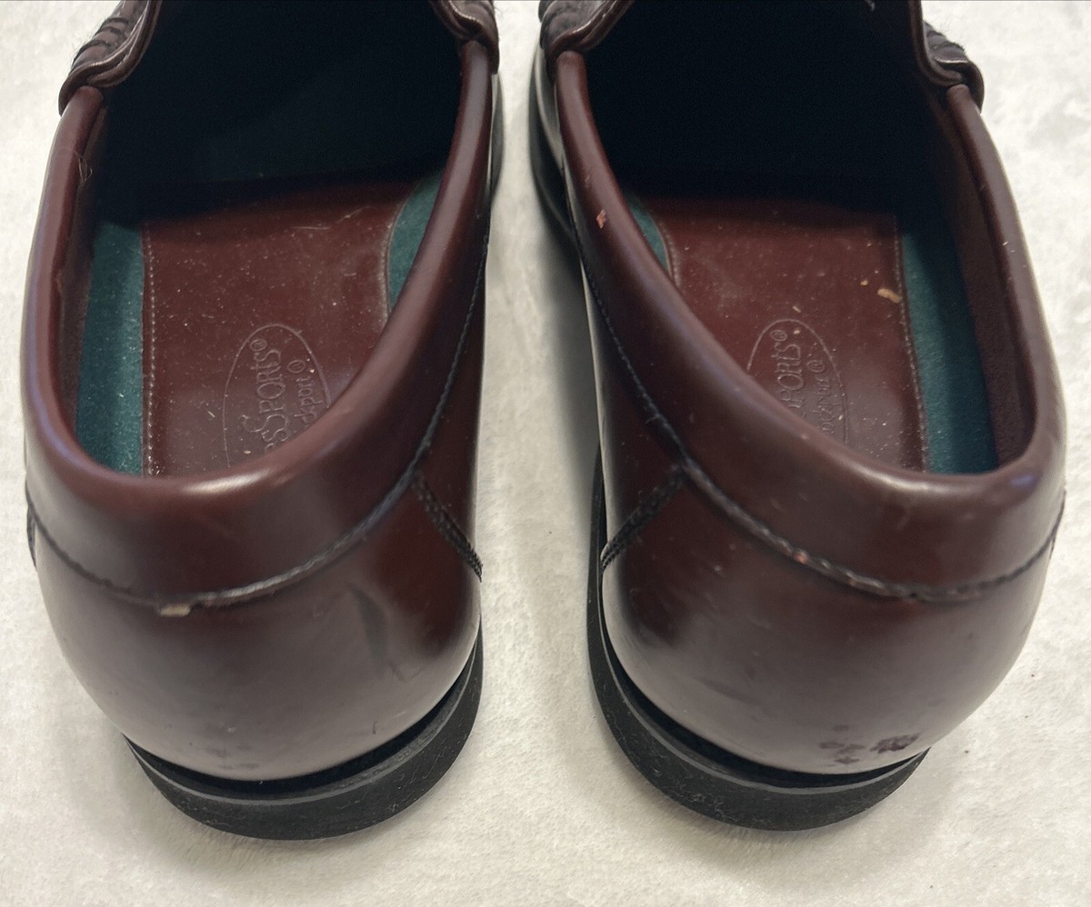 Rockport Penny Loafers Mens 10.5 Burgundy-Brown Good Leather Dressports M2887 Amazon.com | Rockport Men main image 2