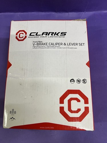 Clarks V-Brake Calliper And Brake Set Front & Back Complete