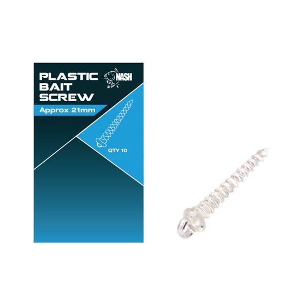 Nash Plastic Bait Screws 21mm Fishing Angling Carp