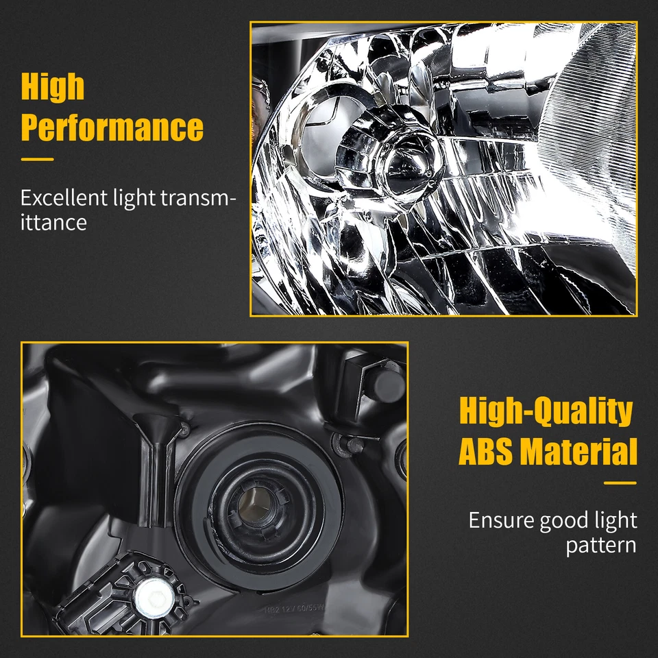 For 2014-2021 Toyota Tundra LED DRL Headlights Assembly Black Housing Left&Right Foto 3 de 4