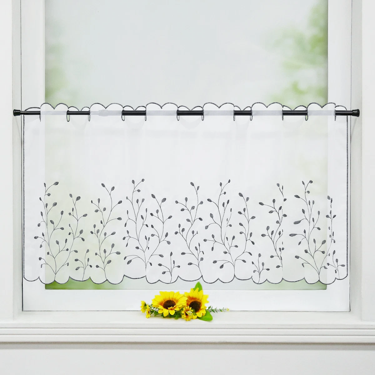 Net kitchen curtains deals