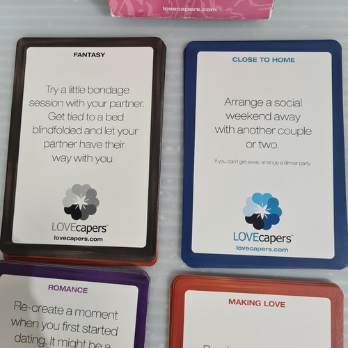 Adult Lover Sexual Capers Reward Relationship Connect Fun Card Game Deck - 第 3/6 張圖片