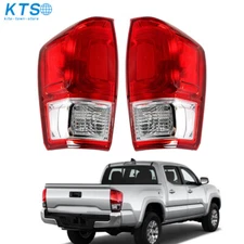 Rear Tail Lights Brake Lamp For 2016-2019 Toyota Tacoma SR SR5 Left+Right Side