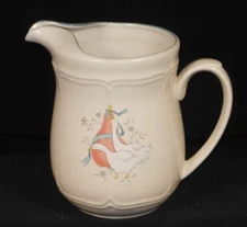 International Japan Stoneware Marmalade Goose pitcher. #N-C54-3SP