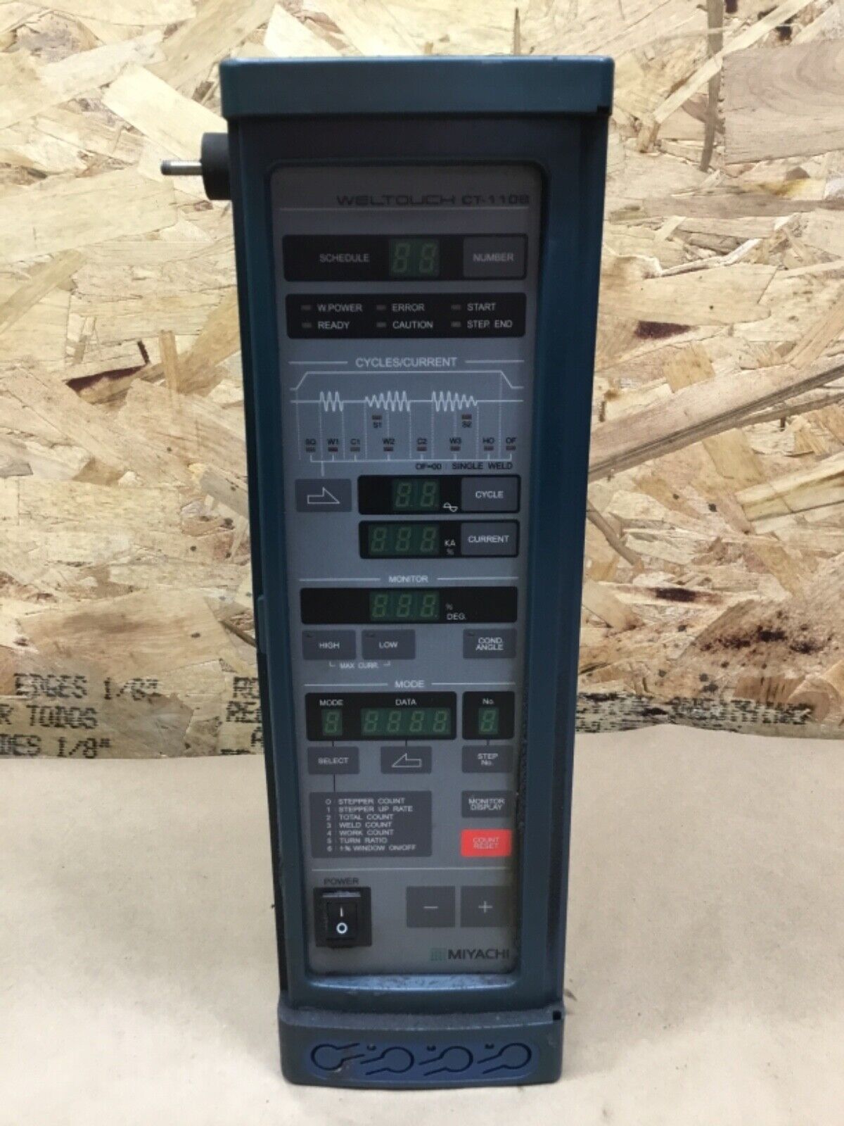 MIYACHI WELD CONTROLLER WELTOUCH AD San Jose Mall #20A73PR2 Al sold out. CT-110B